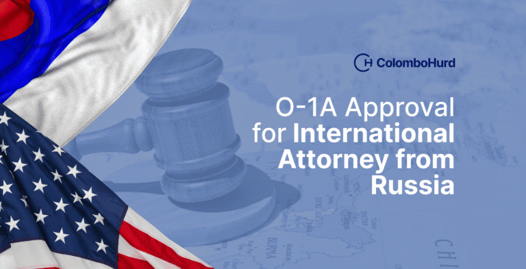 O-1A Visa for Attorney from Russia