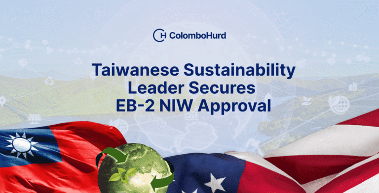 EB-2 NIW Approval for Taiwanese Professional