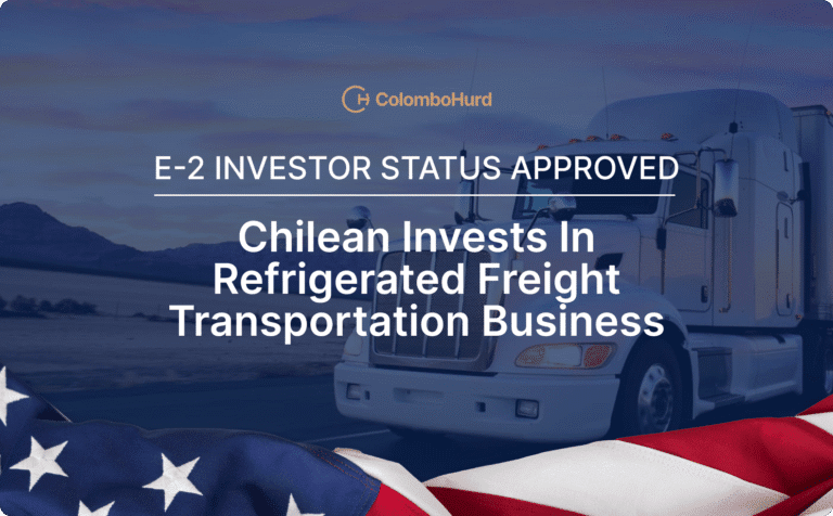 e-2 investor status approved