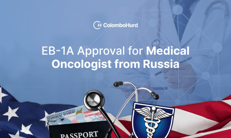 EB-1A approval for Russian cancer researcher and medical oncologist