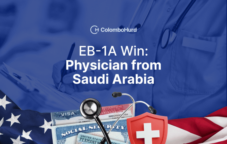 EB-1A Win: Physician from Saudi Arabia